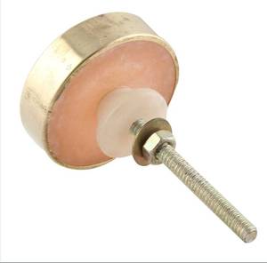 Round Eco-Friendly Resin Modern Farmhouse Cabinet Knob and <b>Drawer</b> <b>Pull</b> with Handmade Finish - Product Image 5