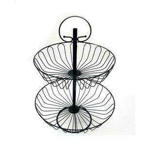 Panier à fruits en métal écologique au design moderne/classique pour cuisines ouvertes et salles à manger – Option cadeau élégante - Product Image 5