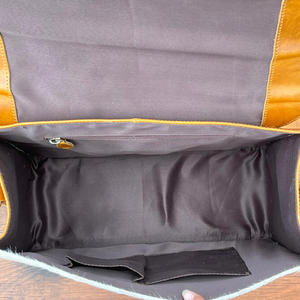 Latest Good Quality Hand Tooled Leather Tassel Detailing Messenger Bag Genuine Cowhide Leather Shoulder <b>Briefcase</b> Bag <b>for</b> <b>Women</b> - Product Image 6