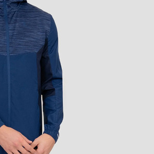 Conjunto Deportivo de Hombre con Capucha, Resistente al Viento, Transpirable, 100% Algodón, Chaqueta con Cierre y Pantalones, Ropa Deportiva de Invierno - Product Image 3