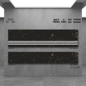 กระเบื้องขั้นบันไดพอร์ซเลน 20 มม. ขนาด 1200x300 มม. และ 1200x200 มม. ผิวด้านกันลื่น สำหรับพื้นที่เชิงพาณิชย์สมัยใหม่และภายนอกห้องน้ำ - Product Image 6