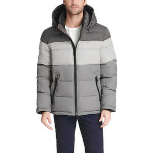 Premium Quality Men Puffer <b>Jacket</b> Quilted Thick Coat Stylish Warm Streetwear Comfortable Outerwear Casual Everyday Fashion - Product Image 2