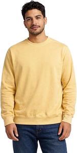 Men's Winter Plus Size Solid Zipper Closure Hooded Fleece Sweatshirt-Polyester/Cotton Blend Multiple Colors - Product Image 3