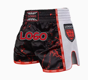 Pantalones Cortos Deportivos Personalizados para Equipos, Pantalones Cortos de Boxeo, Pantalones Cortos de Muay Thai, Pantalones Cortos de Artes Marciales - Product Image 5