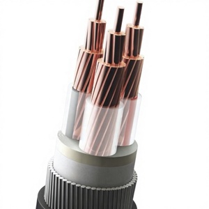 สายไฟฟ้ากำลังอุตสาหกรรมหุ้มฉนวน XLPE 0.6/1kV ปราศจากฮาโลเจน ทนไฟ หุ้มด้วยโพลีโอเลฟิน สำหรับสถานีไฟฟ้า HFCO - Product Image 1