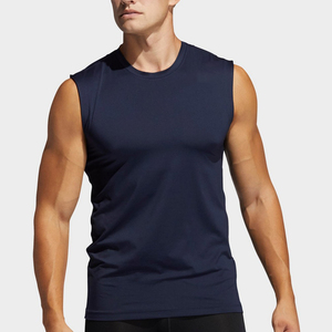Camiseta sin Mangas para Hombre, Cómoda, de Primera Calidad, Ligera, Transpirable, Ecológica, Informal, con Logotipo Personalizado, para Gimnasio - Product Image 1