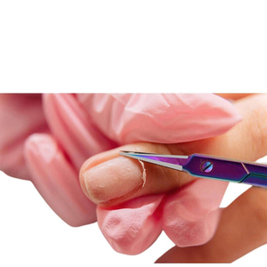 Tijeras Profesionales para Manicura con Punta Puntiaguda, Hoja Curva Extra Fina, Tijeras Afiladas para Cutículas - Product Image 6