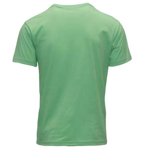 Camiseta Minimalista de Cuello Redondo, 100% Algodón, Ecológica, Sostenible, en Verde, 220 Gramos - Product Image 6