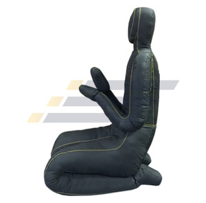 Mannequin de grappling en cuir PU rempli de sable pour l'entraînement au MMA, BJJ, Jiu Jitsu, Arts Martiaux Mixtes et Lutte, 4 pieds de haut, avec bandes de suspension - Product Image 5