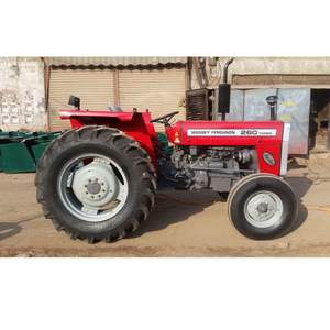 Tracteur turbocompressé Massey Ferguson MF 260 2WD 60 HP avec système de freinage mécanique à faible entretien pour mécanisé à petit budget - Product Image 2