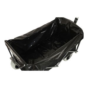 Carrello Utilitario Pieghevole con Telaio in Acciaio per Ogni Terreno, Ruote Pneumatiche da 9 Pollici, Carrello da Spiaggia con Grandi Ruote, Capacità 227 kg, Carrello da Campeggio - Product Image 3