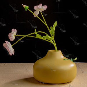 แจกันไม้ไผ่ทำด้วยมือสิ่งประดิษฐ์จากไม้พรีเมี่ยมของเวียดนาม - Product Image 1