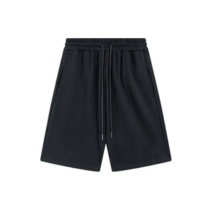 Shorts d'été décontractés pour hommes, respirants, taille élastique, séchage rapide, pour activités sportives en extérieur, logo personnalisé, vente en gros, rouge - Product Image 4