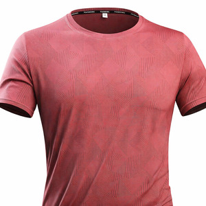 เสื้อยืดออกกำลังกายแขนสั้นไซส์ใหญ่ เสื้อผ้ากีฬา เสื้อยืดออกกำลังกาย พิมพ์โลโก้ตามสั่ง ระบายอากาศ แห้งเร็ว - Product Image 6