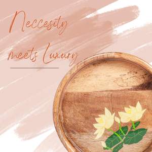 Plateau de service rond en bois naturel, bois traité, avec motif floral peint à la main, plateau décoratif disponible à la vente - Product Image 3