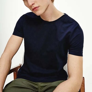T-shirt de sport pour homme, léger, 100 % coton, col rond, infroissable, séchage rapide, respirant, manches courtes, coupe oversize, formel - Product Image 5