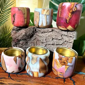 Quemador de Incienso Artesanal de Madera de Sándalo y Resina, Estilo Marroquí, Difusor de Aromaterapia Ecológico, Incienso Indio - Product Image 1
