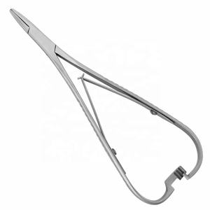 Pince Mathieu en acier avec outil de placement élastique à commande manuelle instruments chirurgicaux en acier inoxydable - Product Image 2