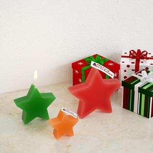 Star Asterisk Candle Aromatherapy Gypsum Cement Epoxy <b>Resin</b> Candle <b>Silicone</b> <b>Mold</b> - Product Image 2