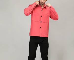 Camisa de hombre de primera calidad con botones, último estilo, precio asequible, muy vendida, ligera, con botones y hecha a medida. - Product Image 4