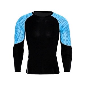Rashguard de MMA Personalizable, Transpirable, Antibacterial, de Secado Rápido, Spandex y Nylon, Manga Larga, Servicio OEM, en Venta para la Temporada 2026 - Product Image 6