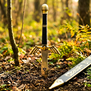 Réplica de la Espada Maestra de The Legend of Zelda – Espada de Link inspirada en Twilight Princess |   Versión Negra Hecha a Mano para Cosplay y Regalo para Él - Product Image 5