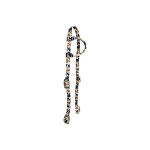 Harnais pour cheval en nylon et spandex de haute qualité avec motif imprimé léopard, personnalisable pour l'équitation - Product Image 1