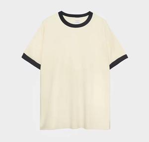 <b>Men's</b> Short Sleeve O-Neck Knitted Sweater Front Pattern Regular Fit Casual Wear 100% Cotton Sequin Embroidery <b>Animal</b> Print - Product Image 3