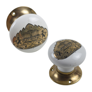 Decorative Multiple Colored <b>Ceramic</b> <b>Knobs</b> Decoration Pulls for Drawers Cabinets Dressers and Door Ornamental Drawer Handles - Product Image 1