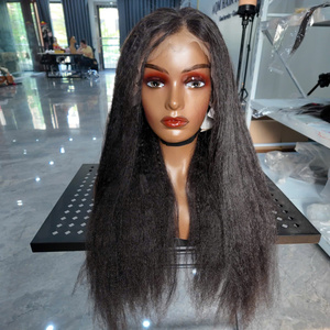 Wholesale Body Wave Long Human Hair <b>Wigs</b> for Black Women Peruvian Hair <b>Cheap</b> U Part <b>Wig</b> Glueless Remy Human Hair - Product Image 4