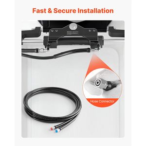 Kit Tubo di Sterzo Antiperdita in TPEE da 16 Piedi in 2 Pezzi con Connettore in Acciaio Inox 304 (Parti e Accessori) - Product Image 6