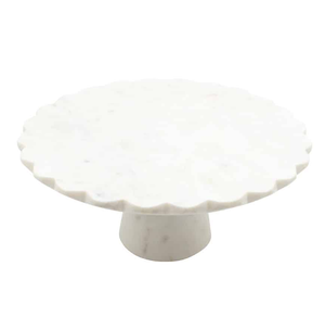 Support à gâteau en marbre, présentoir à cupcakes et desserts avec dôme en acrylique, décoration pour hôtels et restaurants - Product Image 2