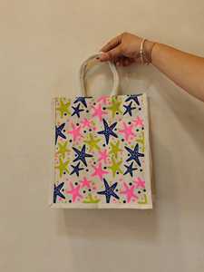 Bolsa de Lona Mini Personalizable con Pintura Mandala en Tela Ecológica, con Arte Tradicional Indio, Estilo Clásico, Bolsa Ecológica Personalizable - Product Image 5