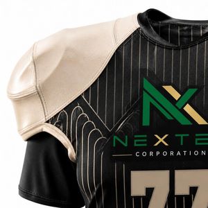 Conjunto de Uniforme de Fútbol Americano Personalizado para Hombre, Estilo Art Deco, Jersey de Malla Sublimada, Pantalones Acolchados, Ropa Deportiva de Equipo, Equipo para Juegos, Venta OEM - Product Image 5