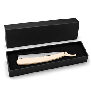Rasoir pliant professionnel à lame mobile, manche en plastique, acier inoxydable, outil de rasage pour barbier, pour la vente en gros - Product Image 4