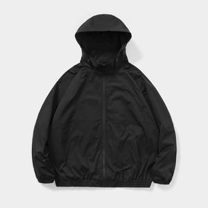 Veste coupe-vent personnalisable en toile pour l'hiver, résistante à l'eau, respirante, réversible, pour la randonnée en plein air, avec capuche - Product Image 4