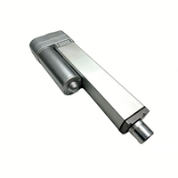 Actionneur Linéaire Électrique 6V Double 4500N pour Relevage de Bureau, Moteur de Pod de Bateau, 400 mm, Aimant Linéaire
