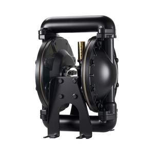 Pompe à double diaphragme à air comprimé 35 GPM 1 pouce d'entrée et de sortie Corps en alliage d'aluminium Max 114 PSI pour le transfert d'huile usagée Diesel - Product Image 1