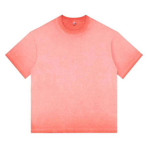 เสื้อยืดพิมพ์ลายกราฟิกสไตล์วินเทจ ผ้าคอตตอนหนานุ่ม ทรงโอเวอร์ไซส์ สำหรับผู้ชาย ขายส่ง - Product Image 3