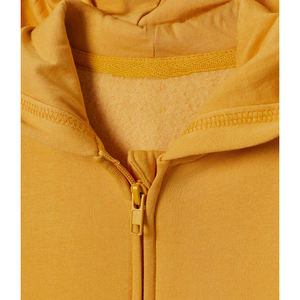 Unisex <b>Full</b> <b>Zip</b> <b>Hoodie</b> with Embroidered Custom Logo 100% Cotton Fleece Eco-Friendly Casual Streetwear Jacket for Men & Women - Product Image 6
