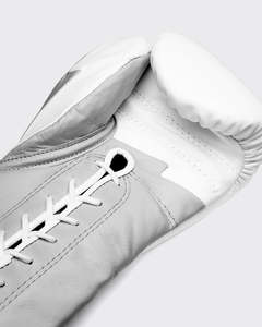 Gants de boxe Fly en cuir véritable de qualité supérieure, vente en gros, à lacets, professionnels pour le kickboxing, équipement d'entraînement de boxe Fly Pro - Product Image 4