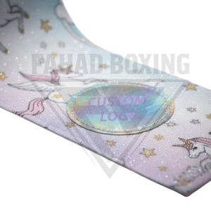 Vendas de Boxeo Glitter Star Junior, Color Rosa y Morado, Elásticas, con Holograma, de Algodón Resistente, Accesorios de Entrenamiento - Product Image 6