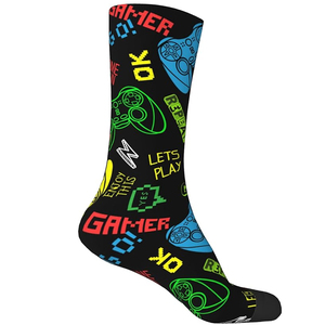 Premium SILKZON INDUSTRY Custom Printed Cotton/Bamboo Fiber Anti-Bacterial Breathable Quick Dry Anti-Slip Sublimation <b>Socks</b> for - Product Image 2