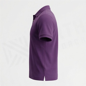 เสื้อโปโลระบายอากาศได้ดี ปักโลโก้ตามสั่ง สำหรับผู้ชาย แขนสั้น เสื้อผ้ากีฬา ประสิทธิภาพสูง สีและทรงตามสั่ง - Product Image 3
