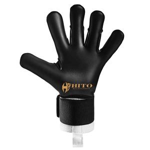 Gants de gardien de but confortables, couleur et design personnalisés, impression par sublimation au dos, contact de la paume avant Letax et sangle intégrée - Product Image 3