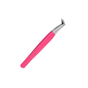 Stainless Steel Eyelash Tweezers Fine Point Beauty <b>Tool</b> for Makeup Salon and Daily Lash Care - Product Image 4