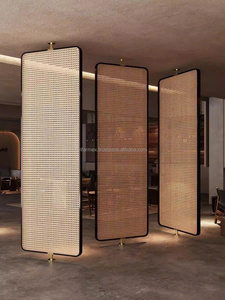 Flexible Breathable Square Rattan Cane Webbing Handmade Natural Style for Chair <b>Backrest</b> Cabinet Fronts DIY Furniture Home - Product Image 4