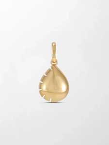 Pendentifs Goutte d'eau en Diamant, Taille Ronde, Diamants de Laboratoire, Sertissage Pavé et Clos, Charme Moderne Minimaliste de Luxe, Or Massif 14K 18K, Prix Usine B2B - Product Image 5