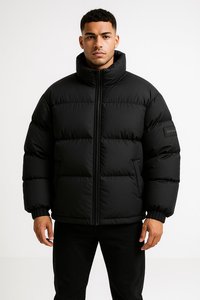 Custom Light <b>Weight</b> Warm Oversize M-8XL Detachable Hooded Windproof Jacket Men's Down Coat Padded Puffer Jacket Men - Product Image 6