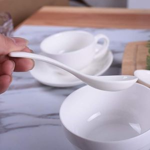 Ceramic <b>Spoon</b> Elegant Handcrafted Multipurpose <b>Serving</b> <b>Spoon</b> for Kitchen Dining - Product Image 5